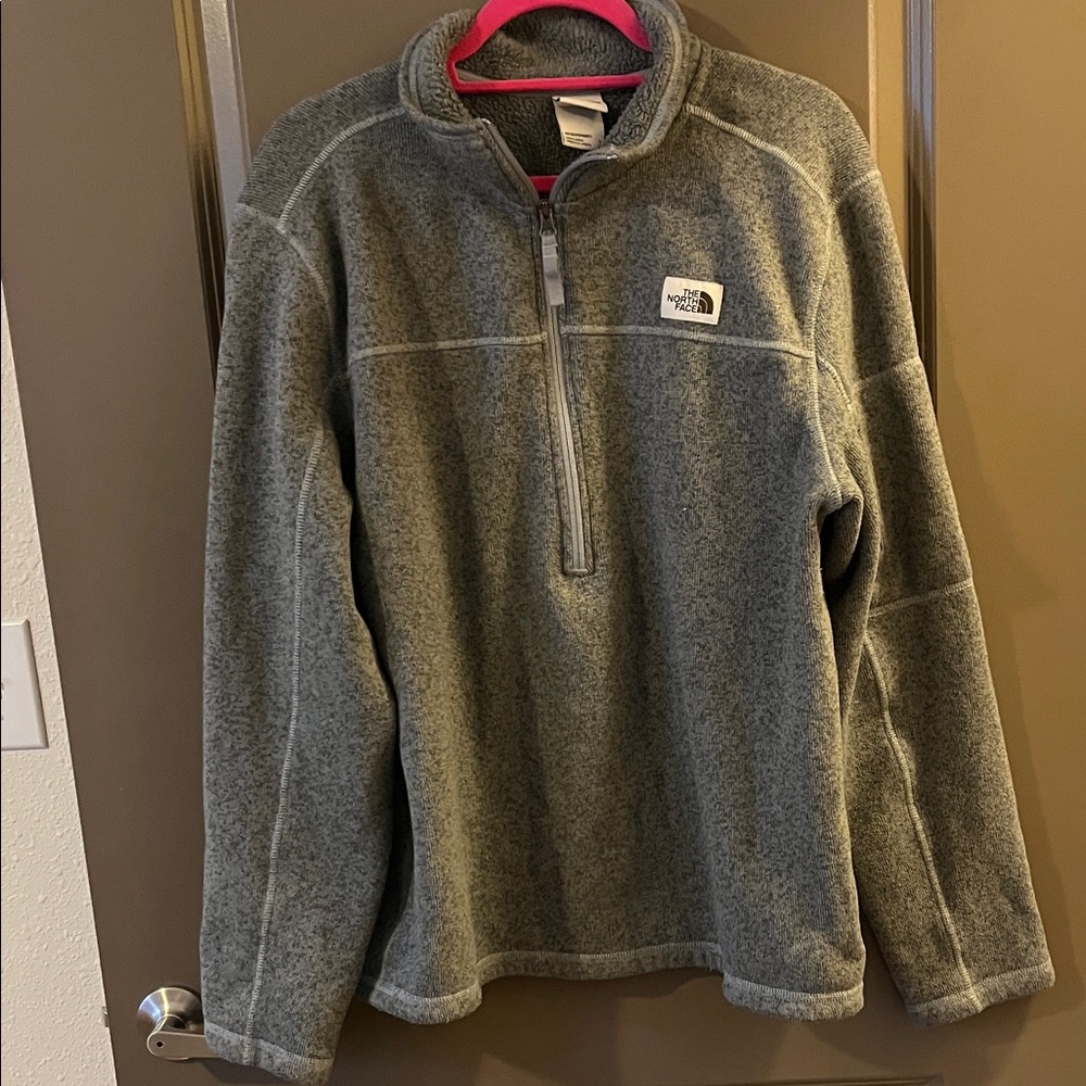 The North Face Quarter-Zip Fleece – Gray – Men’s